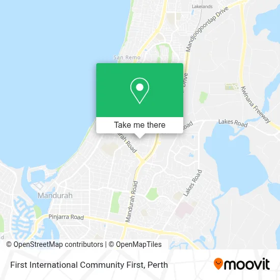 Mapa First International Community First