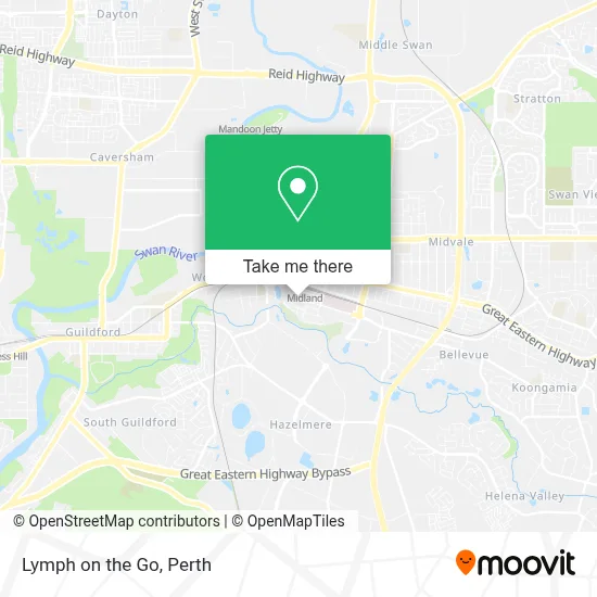 Mapa Lymph on the Go