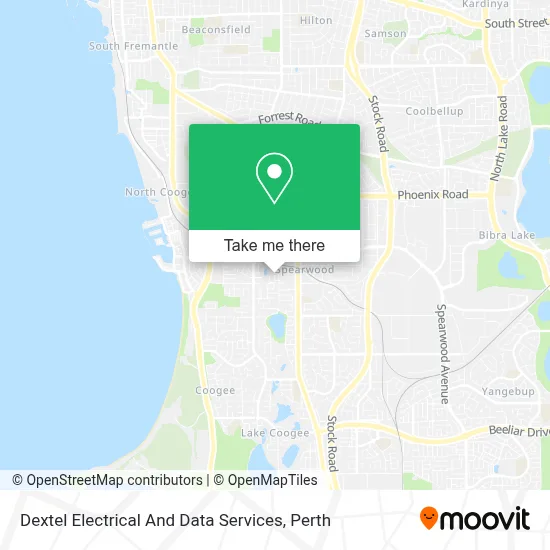 Mapa Dextel Electrical And Data Services