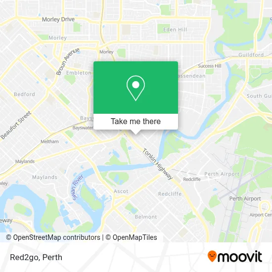 Red2go map