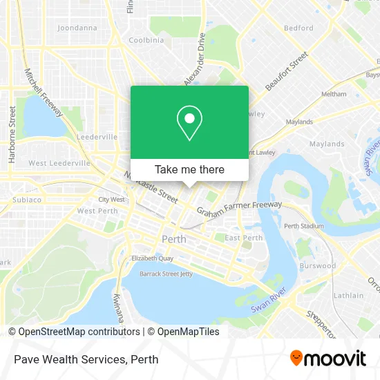Mapa Pave Wealth Services