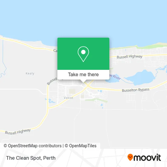 Mapa The Clean Spot