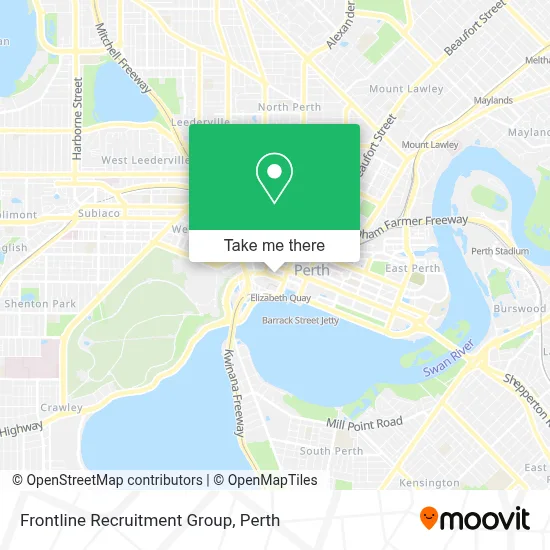 Mapa Frontline Recruitment Group