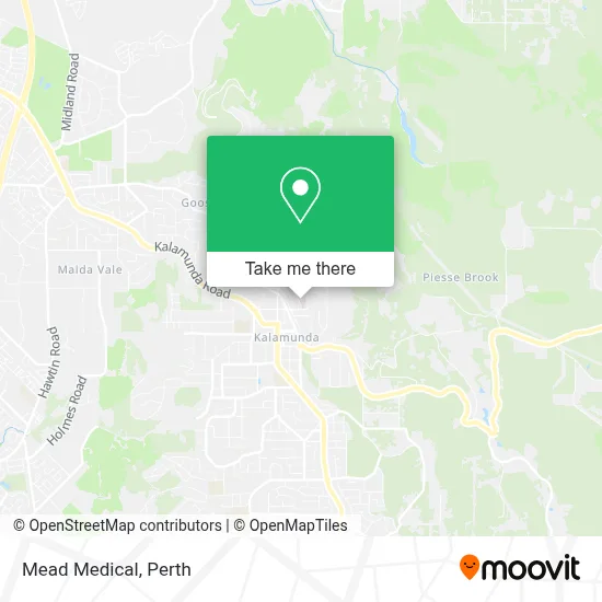 Mapa Mead Medical