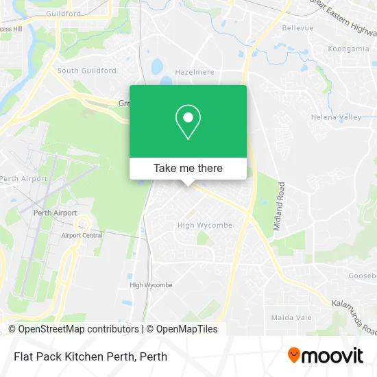 Mapa Flat Pack Kitchen Perth