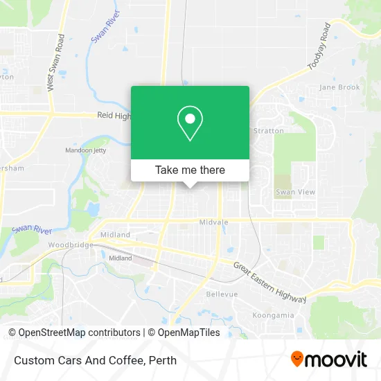 Mapa Custom Cars And Coffee
