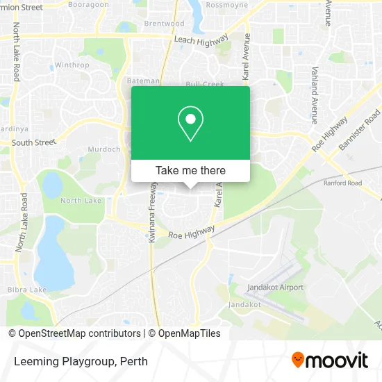 Mapa Leeming Playgroup