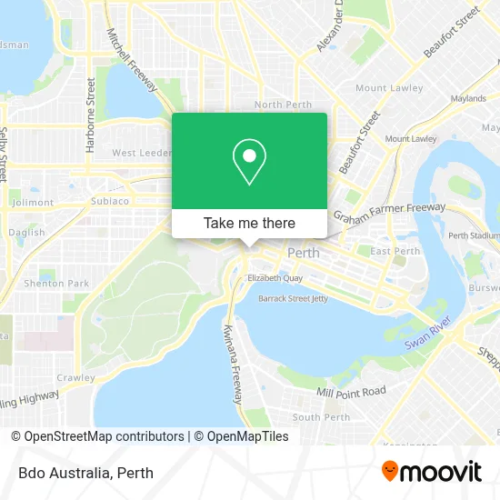 Mapa Bdo Australia