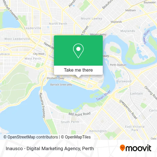 Mapa Inausco - Digital Marketing Agency