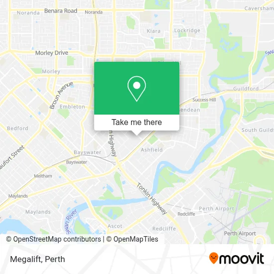 Mapa Megalift