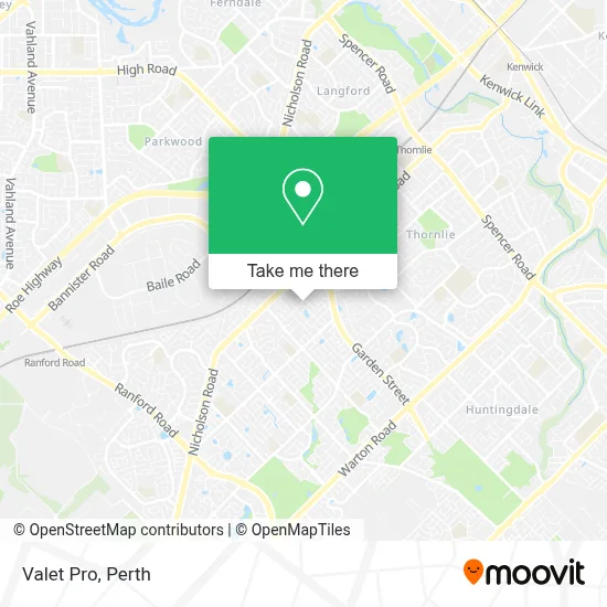 Mapa Valet Pro
