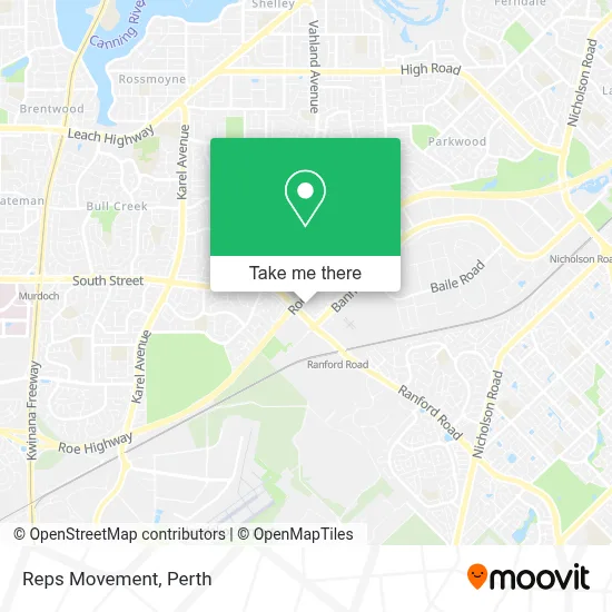 Mapa Reps Movement