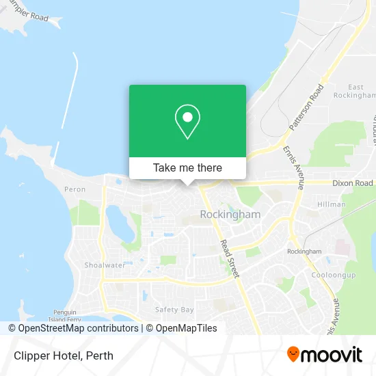 Mapa Hotel Clipper