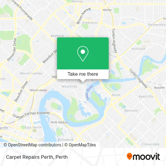 Mapa Carpet Repairs Perth