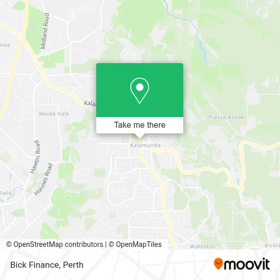 Mapa Bick Finance