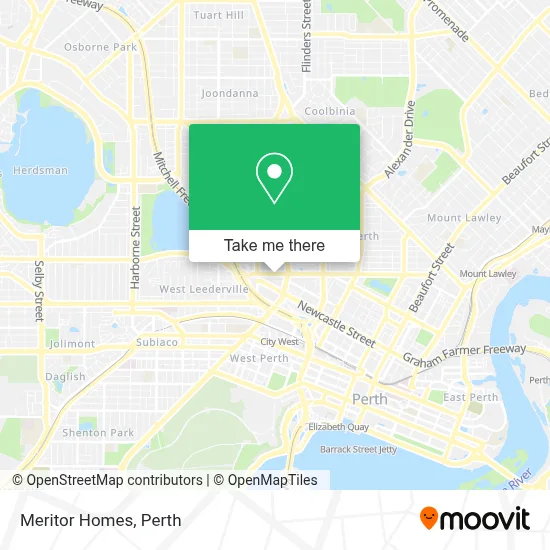 Mapa Meritor Homes