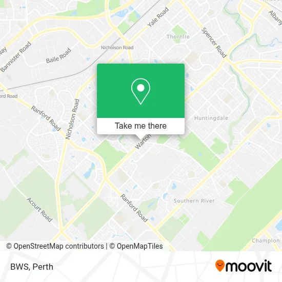 Mapa Bws
