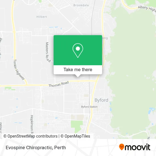 Mapa Evospine Chiropractic