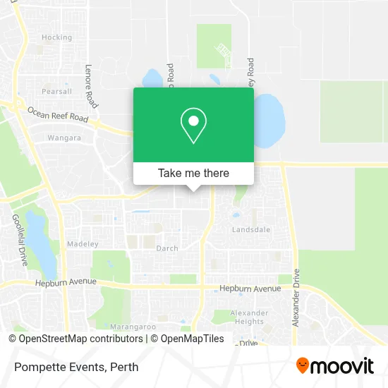 Mapa Pompette Events