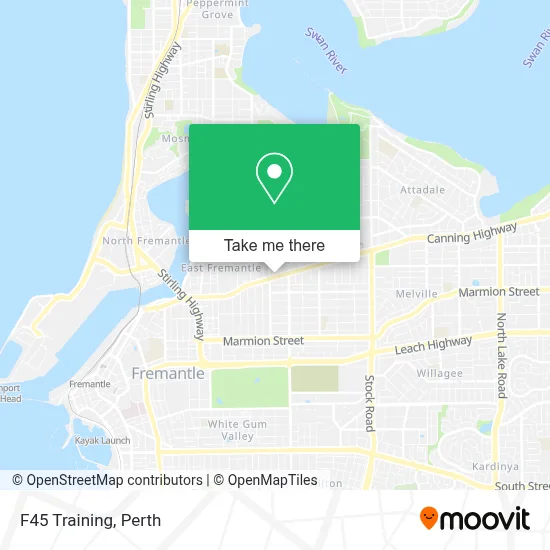 Mapa F45 Training