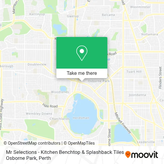 Mapa Mr Selections - Kitchen Benchtop & Splashback Tiles Osborne Park