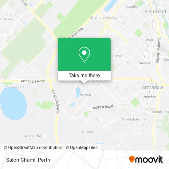 Mapa Salon Chami