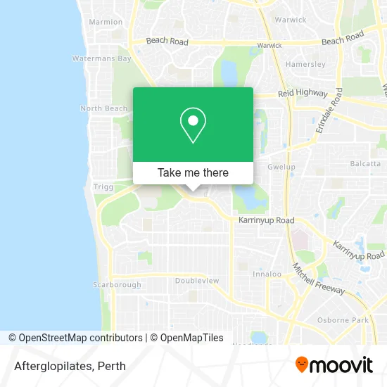 Mapa Afterglopilates