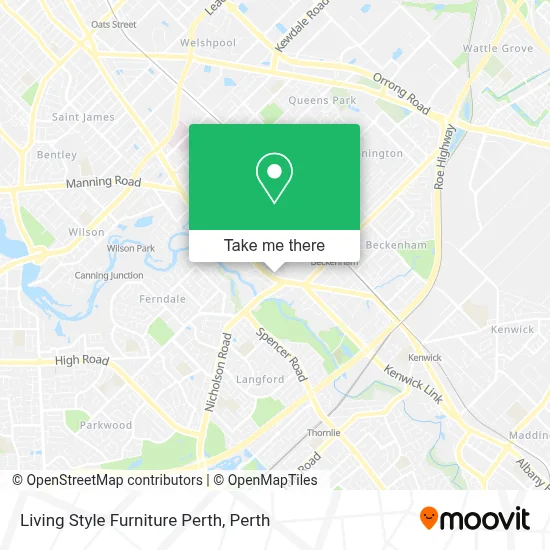 Mapa Living Style Furniture Perth