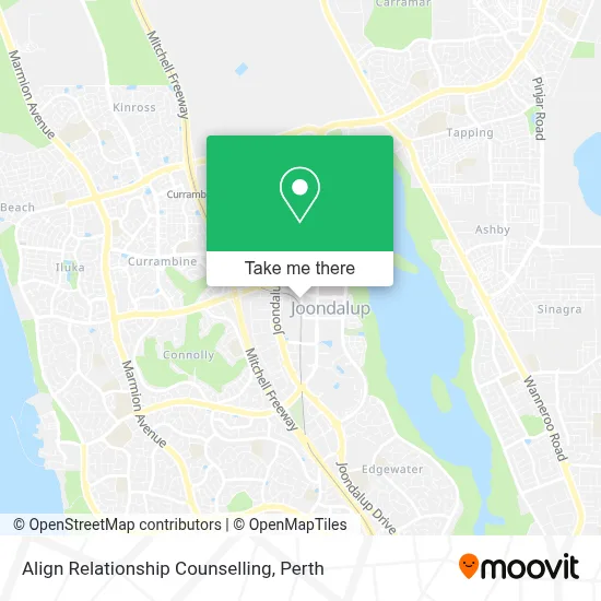 Mapa Align Relationship Counselling