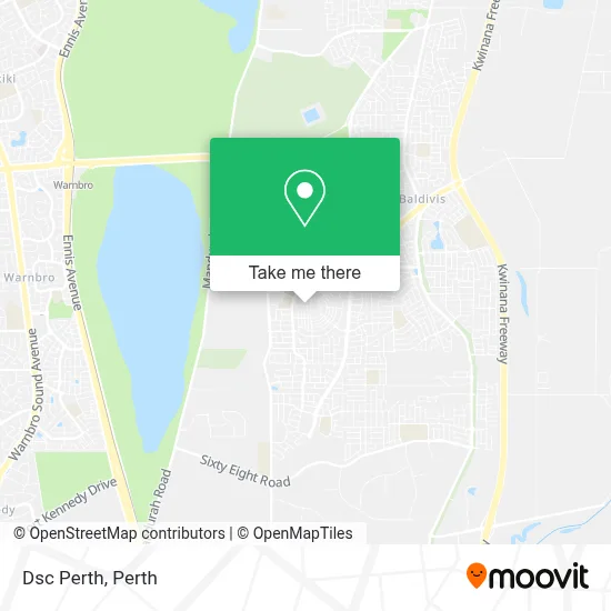 Dsc Perth map