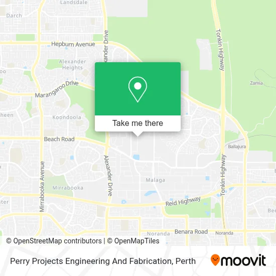 Perry Projects Engineering And Fabrication map