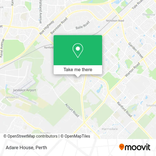 Mapa Adare House