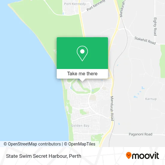 Mapa State Swim Secret Harbour