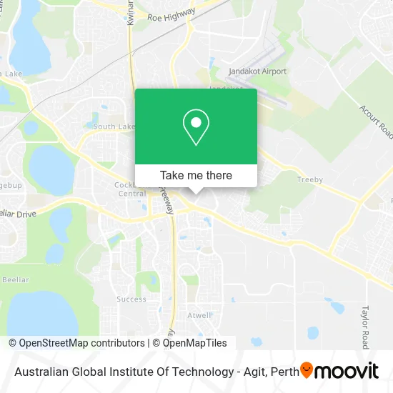Mapa Australian Global Institute Of Technology - Agit