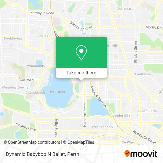 Mapa Dynamic Babybop N Ballet