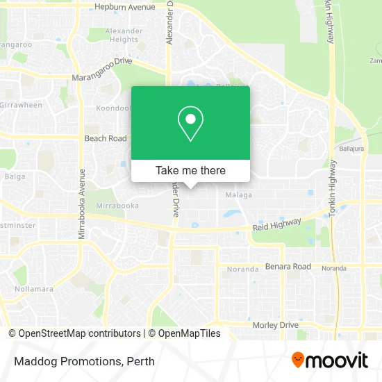Mapa Maddog Promotions