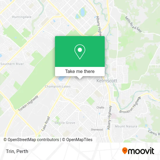 Mapa Trin