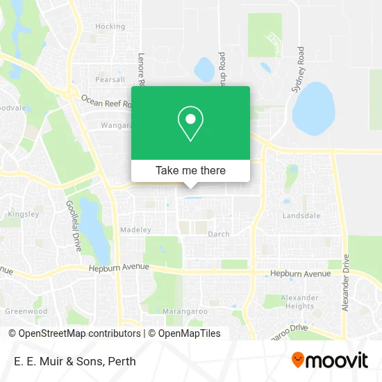 Mapa E. E. Muir & Sons