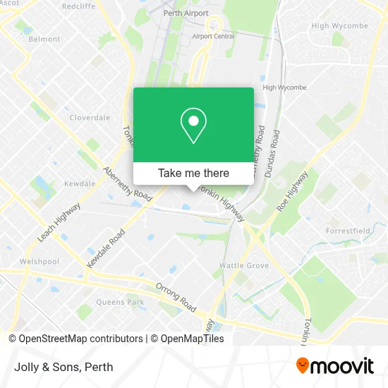 Mapa Jolly & Sons