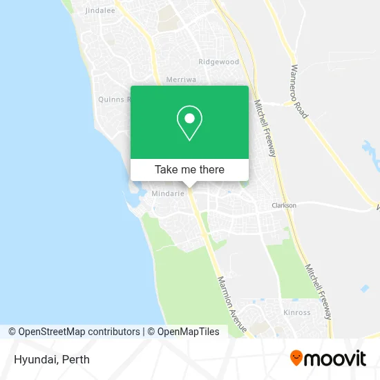 Mapa Hyundai