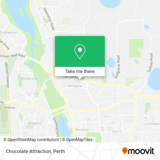 Mapa Chocolate Attraction