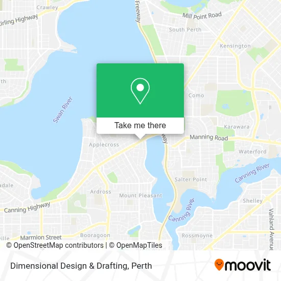 Dimensional Design & Drafting map