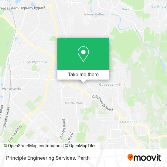 Mapa Principle Engineering Services