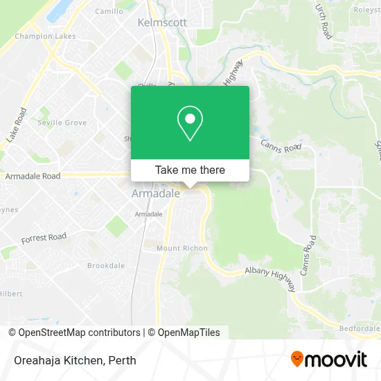 Mapa Oreahaja Kitchen