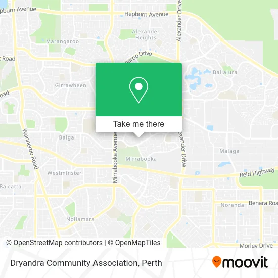 Dryandra Community Association map