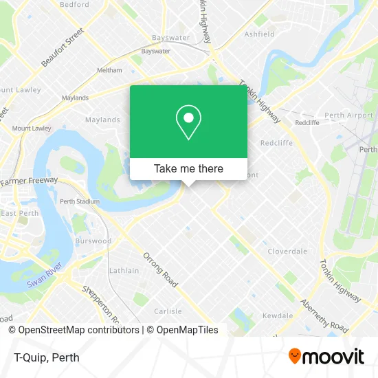 Mapa T-Quip