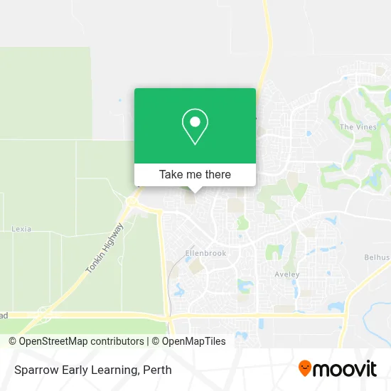Mapa Sparrow Early Learning