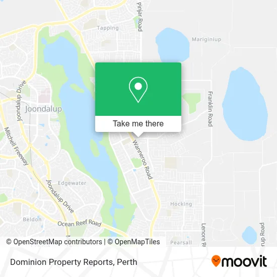 Mapa Dominion Property Reports