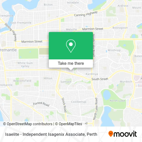Mapa Isaelite - Independent Isagenix Associate