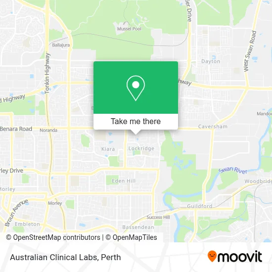 Mapa Australian Clinical Labs